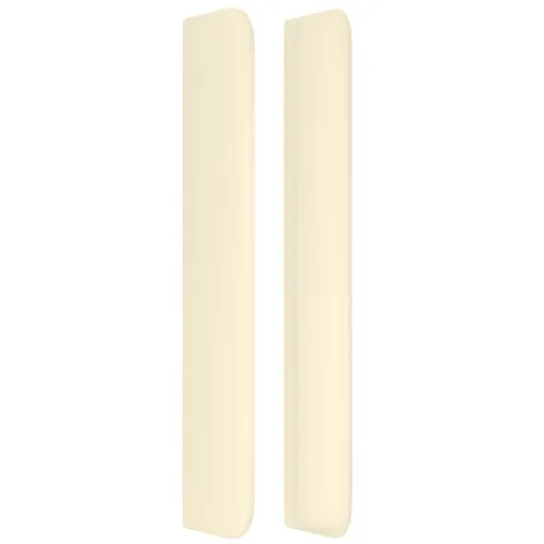 Uzglavlje s ušima krem 203x16x118/128 cm od umjetne kože - Krema 203 x 16 x 118/128 cm 1 Krema Cijena