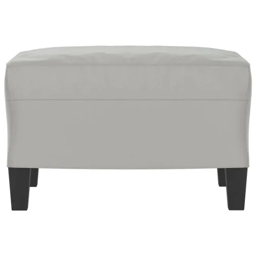 Tabure svjetlosivi 60 x 50 x 41 cm od mikrovlakana - Svjetlosiva 60 x 50 x 41 cm 1 Svjetlosiva Cijena