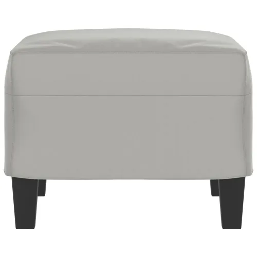 Tabure svjetlosivi 60 x 50 x 41 cm od mikrovlakana - Svjetlosiva 60 x 50 x 41 cm 1 Svjetlosiva Cijena
