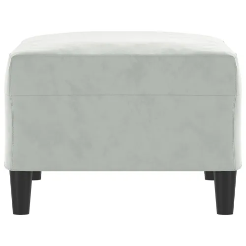 Tabure svjetlosivi 70 x 55 x 41 cm baršunasti - Svjetlosiva 70 x 55 x 41 cm 1 Cijena