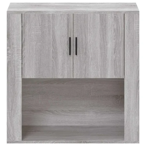 Zidni ormarić hrast sonome 80x33x80 cm konstruirano drvo - Sivi hrast sonoma 1 Cijena