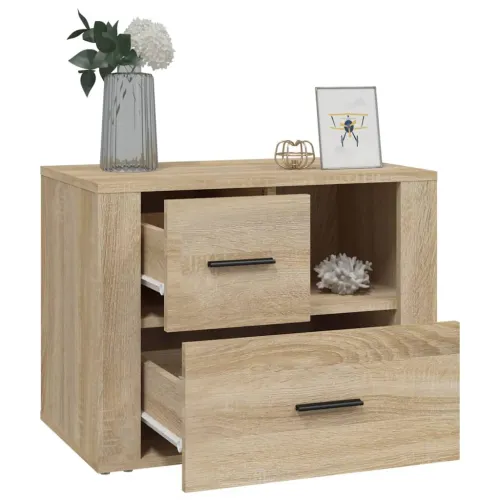 Noćni ormarić hrasta sonome 60x36x45 cm od konstruiranog drva - sonoma hrast 1 Cijena