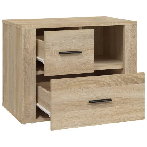 Noćni ormarić hrasta sonome 60x36x45 cm od konstruiranog drva - sonoma hrast 1 Cijena
