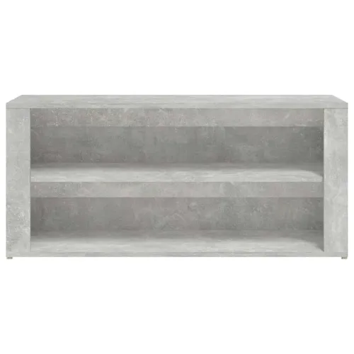 Stalak za cipele boja betona 100x35x45 cm konstruirano drvo - Beton siva Cijena