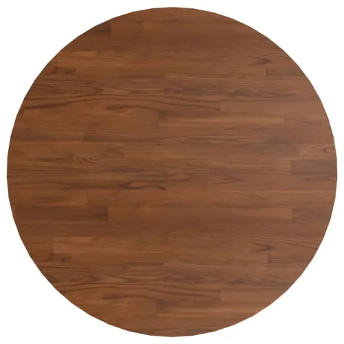 Okrugla stolna ploča tamnosmeđa Ø 80x1,5cm tretirana hrastovina - Tamno smeđa Ø 80 x 1.5 cm Cijena