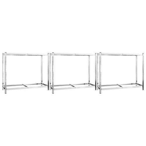 Stalci za gume s 2 razine 3 kom srebrni 110x40x110 cm čelični - 110 x 40 x 110 cm 1 3 110 x 40 x 110 cm Cijena