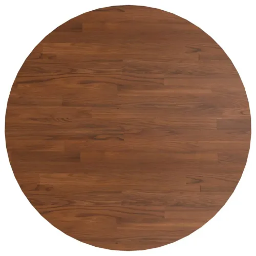 Okrugla stolna ploča tamnosmeđa Ø 90x1,5cm tretirana hrastovina - Tamno smeđa Ø 90 x 1.5 cm Cijena