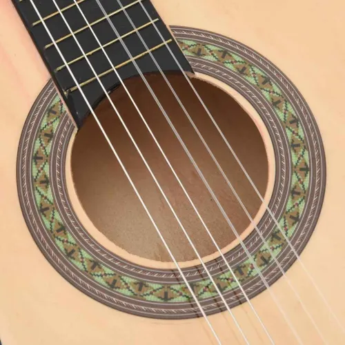8-dijelni početnički set klasične gitare za djecu 1/2 34 - Svjetlosmeđa 1/2 34 Cijena
