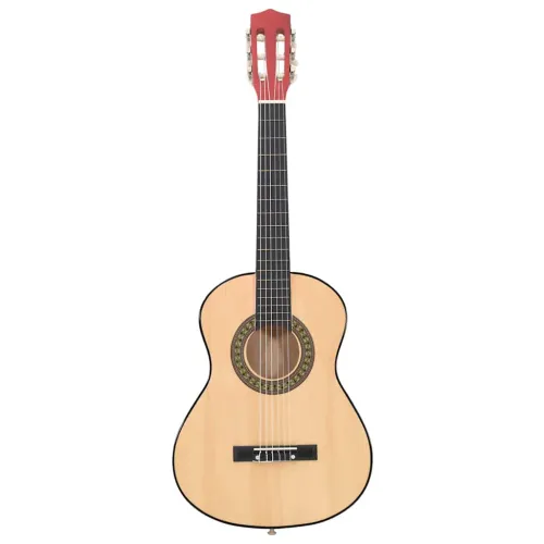 8-dijelni početnički set klasične gitare za djecu 1/2 34 - Svjetlosmeđa 1/2 34 Cijena