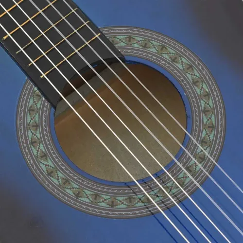 8-dijelni set klasične gitare za početnike plavi 3/4 36 - Plava 3/4 36 Cijena
