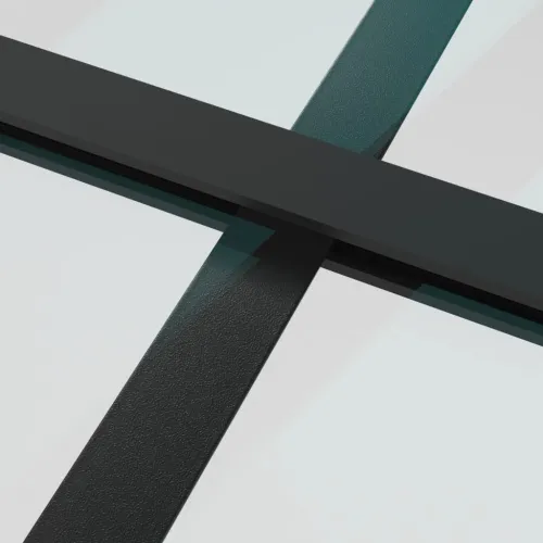 Klizna vrata s priborom 76 x 205 cm od ESG stakla i aluminija - 76 x 205 cm Mreže 4 x 2 Cijena