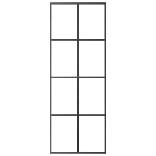 Klizna vrata s priborom 76 x 205 cm od ESG stakla i aluminija - 76 x 205 cm Mreže 4 x 2 Cijena