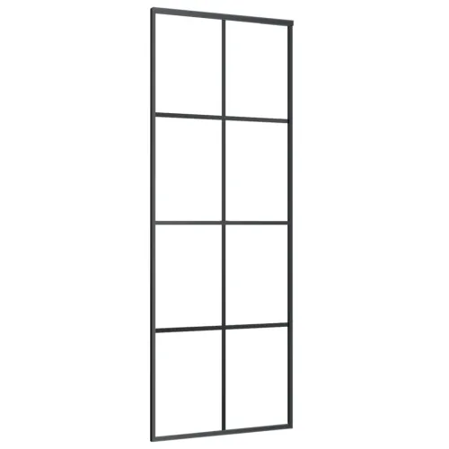 Klizna vrata s priborom 76 x 205 cm od ESG stakla i aluminija - 76 x 205 cm Mreže 4 x 2 Cijena