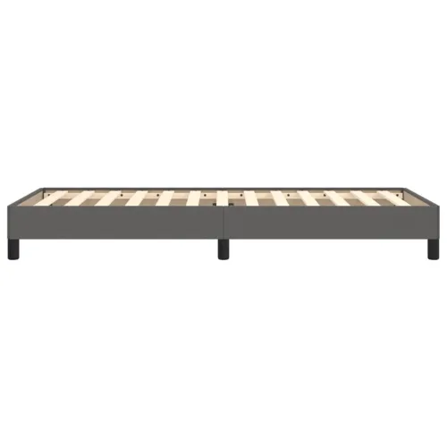 Okvir za krevet sivi 80 x 200 cm od umjetne kože - Siva 80 x 200 cm 25 cm Siva Cijena