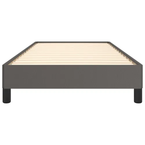 Okvir za krevet sivi 80 x 200 cm od umjetne kože - Siva 80 x 200 cm 25 cm Siva Cijena