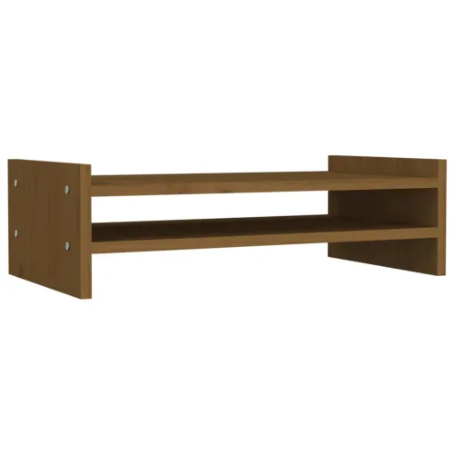 Stalak za monitor boja meda 50 x 27 x 15 cm od masivne borovine - boja meda 50 x 27 x 15 cm Boja meda 50 x 27 x 15 cm Cijena