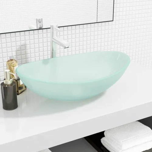 Lavabo - Umivaonik od kaljenog stakla 54,5 x 35 x 15,5 cm matirani - Matirano Matirano Cijena