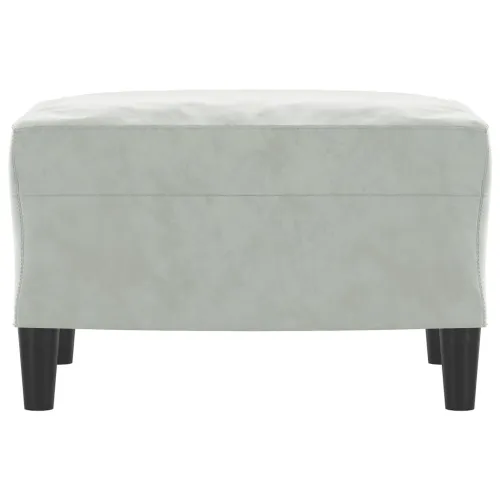 Tabure svjetlosivi 60 x 50 x 41 cm baršunasti - Svjetlosiva 60 x 50 x 41 cm 1 Cijena