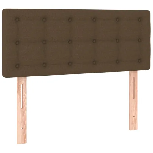 LED uzglavlje tamnosmeđe 100x5x78/88 cm od tkanine - Tamno smeđa 100 x 5 x 78/88 cm Cijena