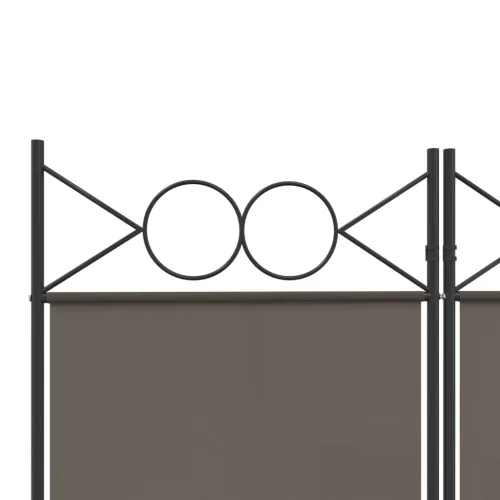 Paravan - Sobna pregrada s 5 panela antracit 200 x 200 cm od tkanine - Antracit 200 x 200 cm Cijena