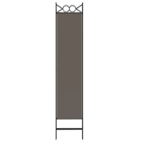 Paravan - Sobna pregrada s 5 panela antracit 200 x 200 cm od tkanine - Antracit 200 x 200 cm Cijena