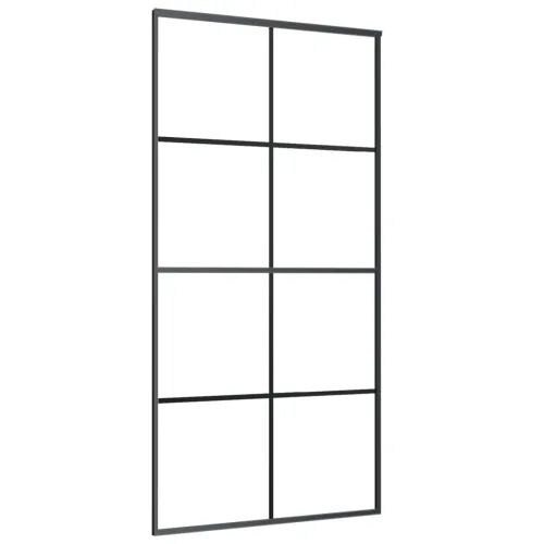 Klizna vrata s priborom 102,5x205 cm od stakla ESG i aluminija - 102.5 x 205 cm Mreže 4 x 2 Cijena