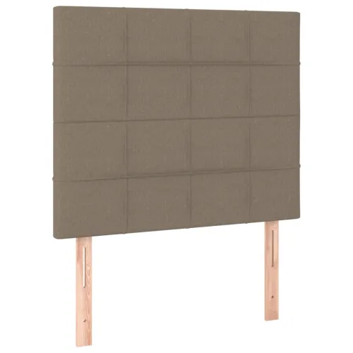 LED uzglavlje smeđesivo 90x5x118/128 cm od tkanine - Sivo-smeđa 90 x 5 x 118/128 cm Cijena