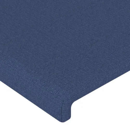 LED uzglavlje plavo 90x5x78/88 cm od tkanine - Plava 90 x 5 x 78/88 cm Cijena