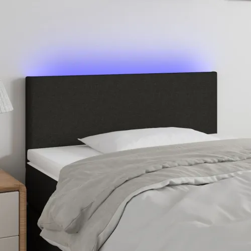 LED uzglavlje crno 90x5x78/88 cm od tkanine - Crna 90 x 5 x 78/88 cm Cijena