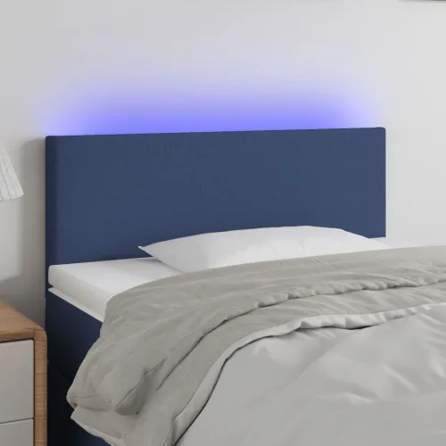 LED uzglavlje plavo 100x5x78/88 cm od tkanine - Plava 100 x 5 x 78/88 cm Cijena