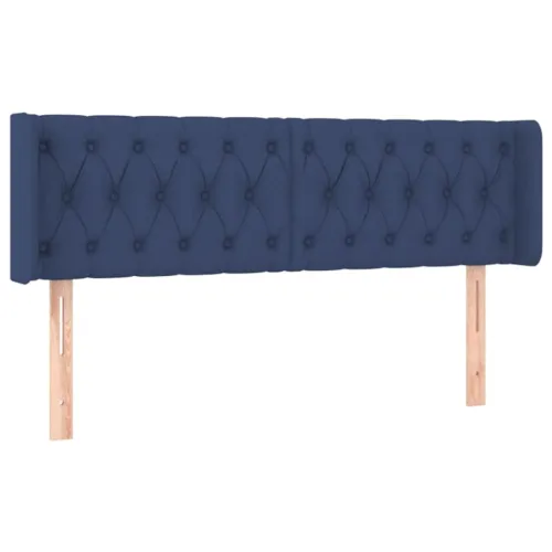 LED uzglavlje plavo 147x16x78/88 cm od tkanine - Plava 147 x 16 x 78/88 cm Cijena