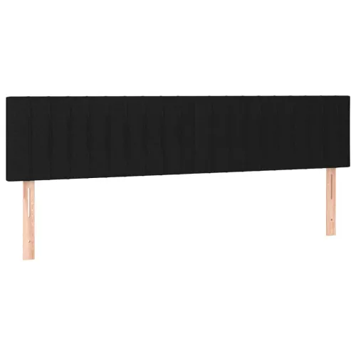 LED uzglavlje crno 160x5x78/88 cm od tkanine - Crna 160 x 5 x 78/88 cm Cijena
