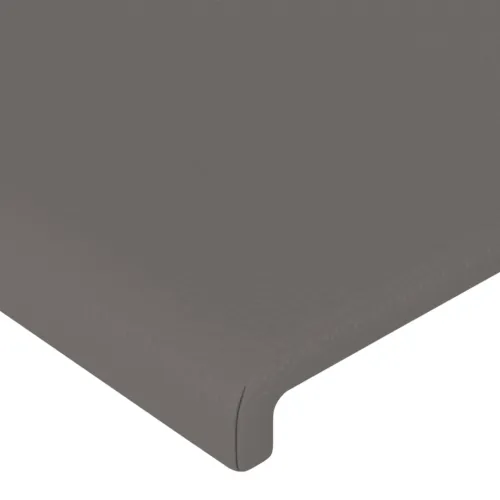 LED uzglavlje sivo 80 x 5 x 78/88 cm od umjetne kože - Siva 80 x 5 x 78/88 cm Cijena