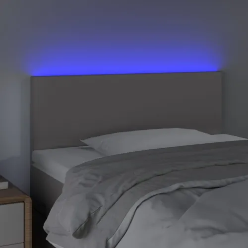 LED uzglavlje sivo 80 x 5 x 78/88 cm od umjetne kože - Siva 80 x 5 x 78/88 cm Cijena