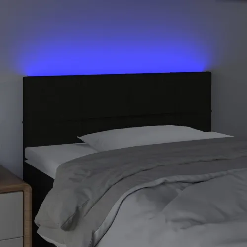 LED uzglavlje crno 90x5x78/88 cm od tkanine - Crna 90 x 5 x 78/88 cm Cijena