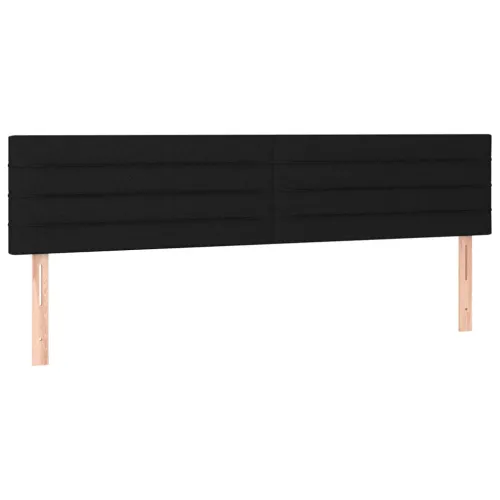 LED uzglavlje crno 180x5x78/88 cm od tkanine - Crna 180 x 5 x 78/88 cm Cijena