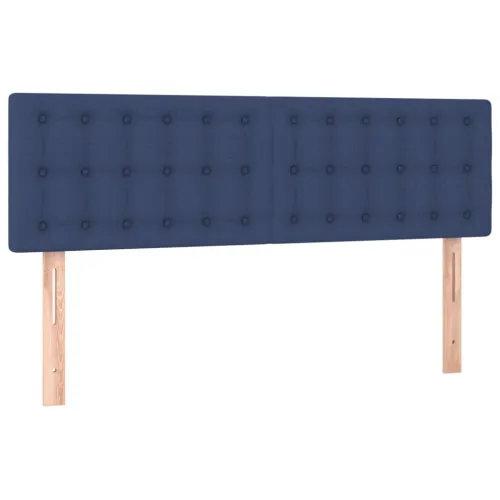 LED uzglavlje plavo 144x5x78/88 cm od tkanine - Plava 144 x 5 x 78/88 cm Cijena