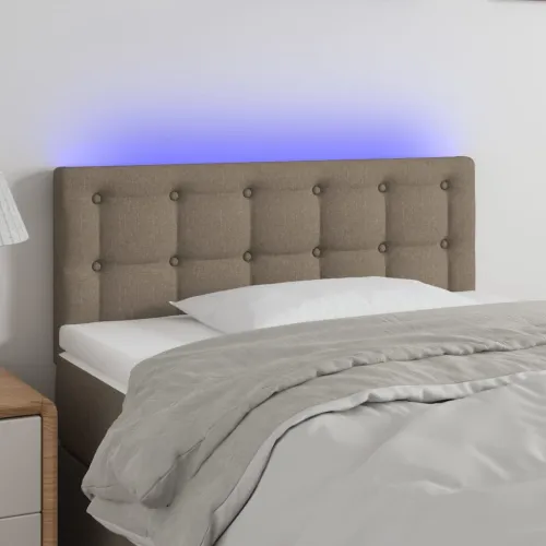 LED uzglavlje smeđesivo 80 x 5 x 78/88 cm od tkanine - Sivo-smeđa 80 x 5 x 78/88 cm Cijena
