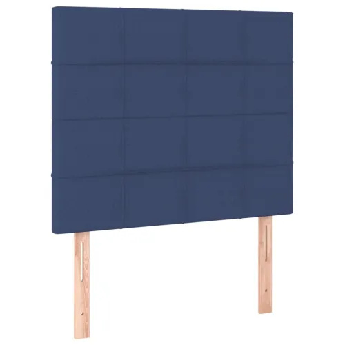 LED uzglavlje plavo 80x5x118/128 cm od tkanine - Plava 80 x 5 x 118/128 cm Cijena