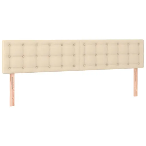 LED uzglavlje krem 200x5x78/88 cm od tkanine - Krema 200 x 5 x 78/88 cm Cijena