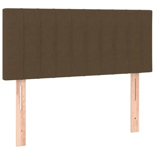 LED uzglavlje tamnosmeđe 90x5x78/88 cm od tkanine - Tamno smeđa 90 x 5 x 78/88 cm Cijena