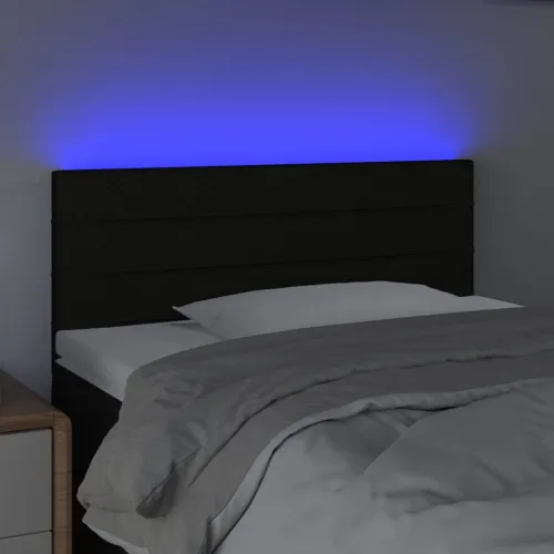 LED uzglavlje crno 100x5x78/88 cm od tkanine - Crna 100 x 5 x 78/88 cm Cijena