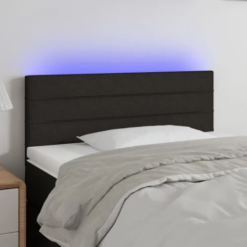 LED uzglavlje crno 100x5x78/88 cm od tkanine - Crna 100 x 5 x 78/88 cm Cijena