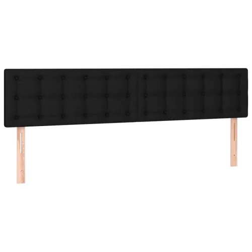 LED uzglavlje crno 160x5x78/88 cm od tkanine - Crna 160 x 5 x 78/88 cm Cijena