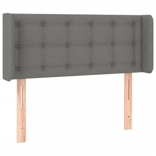 LED uzglavlje tamnosiv 93x16x78/88 cm od tkanine - Tamno siva 93 x 16 x 78/88 cm Cijena