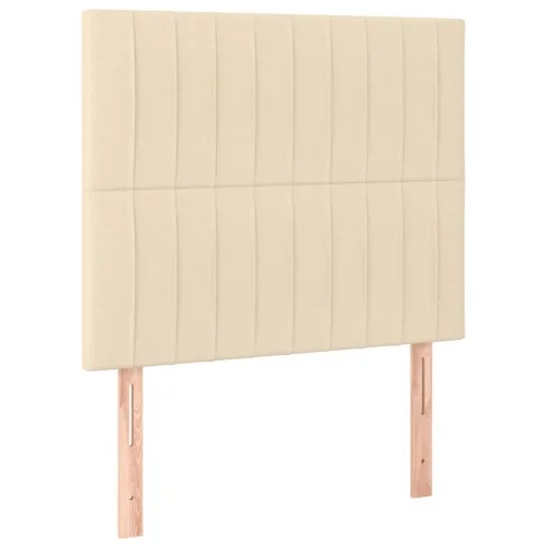 LED uzglavlje krem 80x5x118/128 cm od tkanine - Krema 80 x 5 x 118/128 cm Cijena