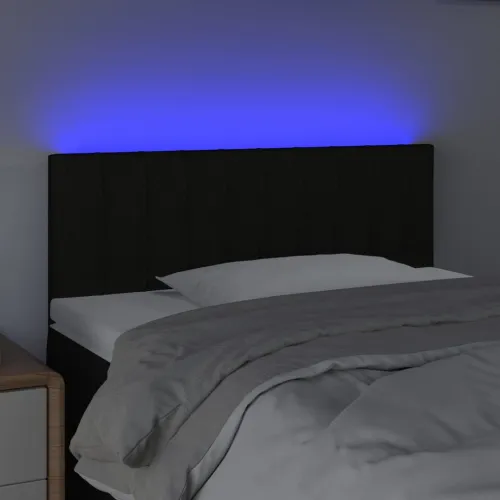 LED uzglavlje crno 100x5x78/88 cm od tkanine - Crna 100 x 5 x 78/88 cm Cijena