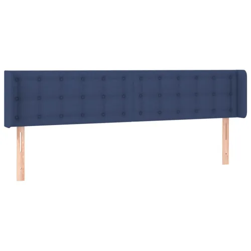 LED uzglavlje plavo 163x16x78/88 cm od tkanine - Plava 163 x 16 x 78/88 cm Cijena