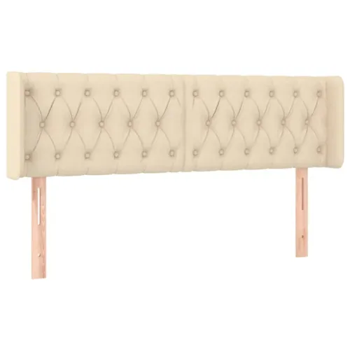LED uzglavlje krem 163x16x78/88 cm od tkanine - Krema 163 x 16 x 78/88 cm Cijena