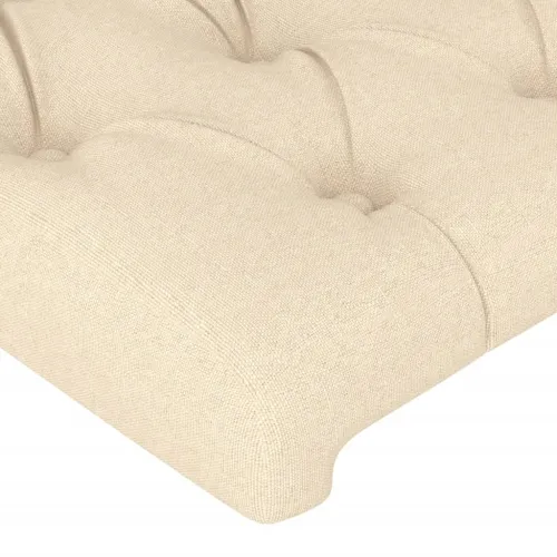 LED uzglavlje krem 163x16x78/88 cm od tkanine - Krema 163 x 16 x 78/88 cm Cijena